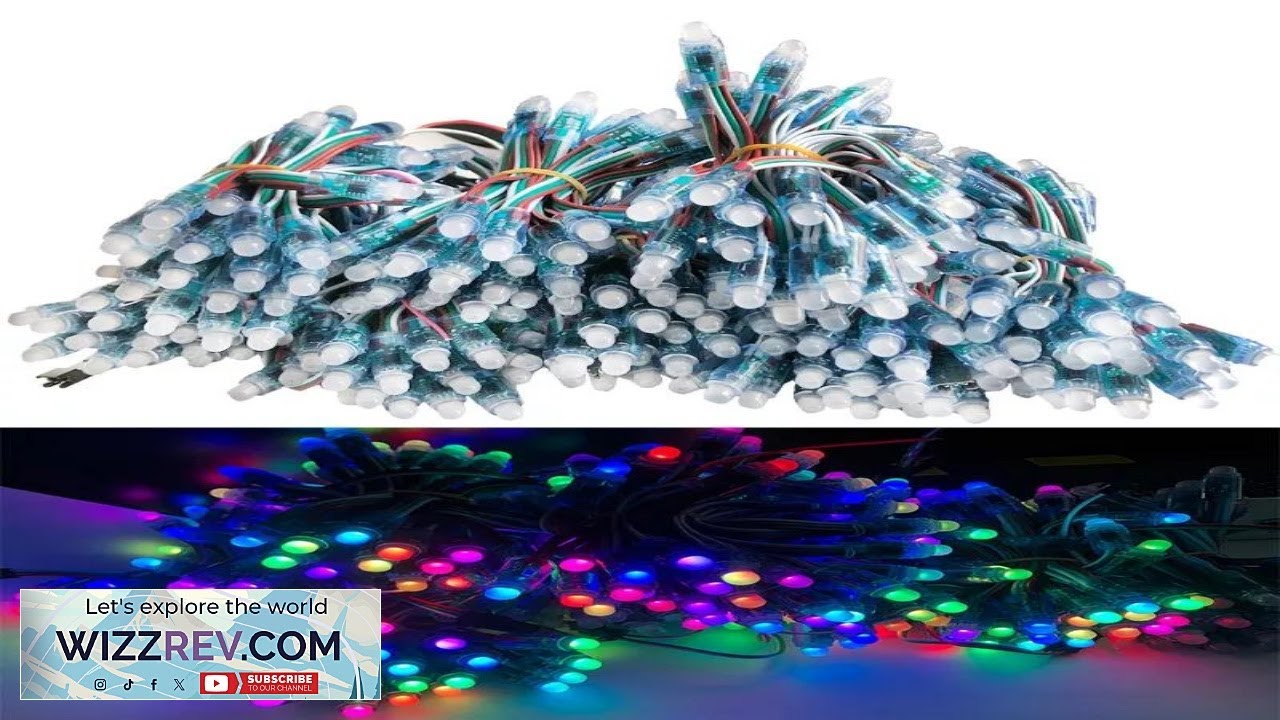 WS2811 IC RGB пиксельный светодиодный модуль свет DC 5 В 12 В полноцветный