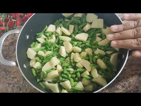 आलू बींस की सब्जी मेरे तरीके से बनाइये | जो भी खायेगा तारीफ करते नहीं थकेगा Sidedish| सिर्फ1स्पेशल.