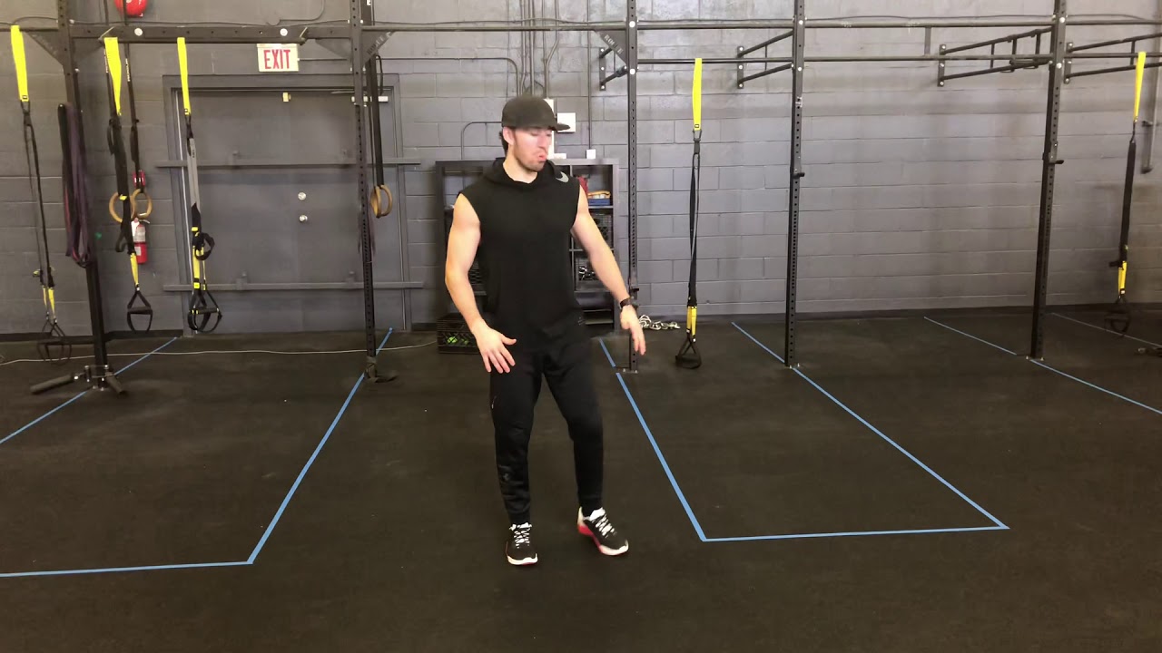 Burpee broad jump to reverse bear crawl YouTube