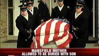 Mom wins fight to be buried next to son killed in Iraq - Corey Shea Act