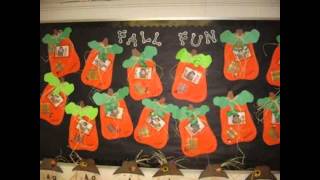 Fall bulletin board ideas preschool