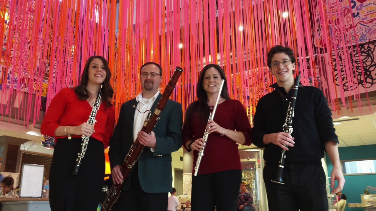 Mozart Adagio and Allegro for Woodwind Quartet YouTube