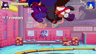 Aroma vs Sonic, Lucario and Donatello