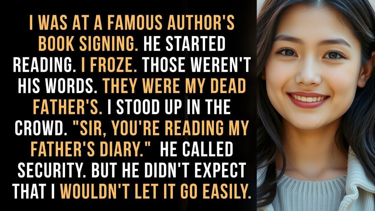 ＂Sir, You're Reading My Father's Diary ＂ I Told the Author At The Book Reading  He Called Security
