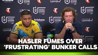 'They're only human': Hasler throws shots at Bunker | Titans Press Conference