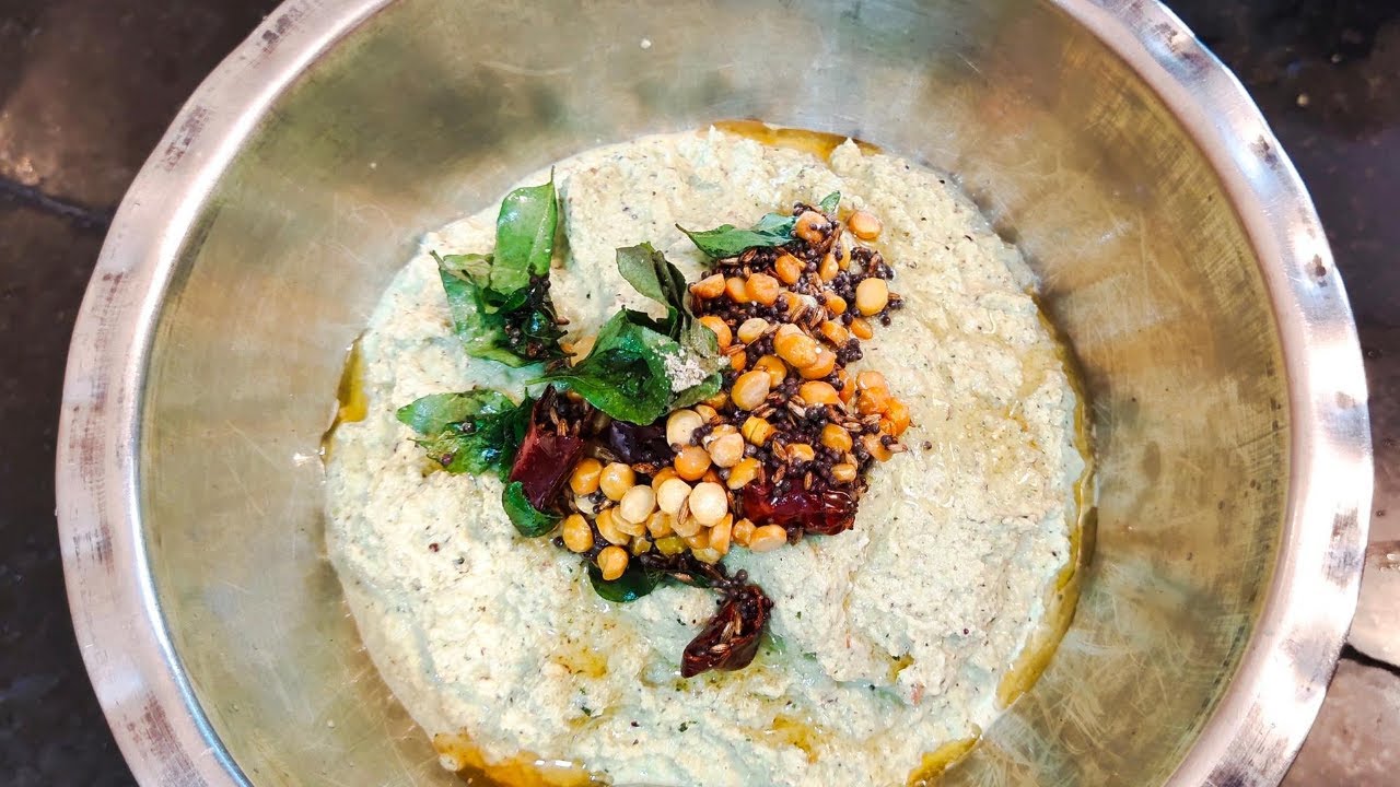 Coconut Peanut ChutneyCoconut ChutneyPalli Kobbari PutnaluFor Dosa