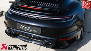 Porsche 992 Turbo S 2021 Akrapovic Slip-On Race Line | Exhaust Series by @Carvlogger by Carvlogger 197,712 views 3 years ago 5 minutes, 30 seconds