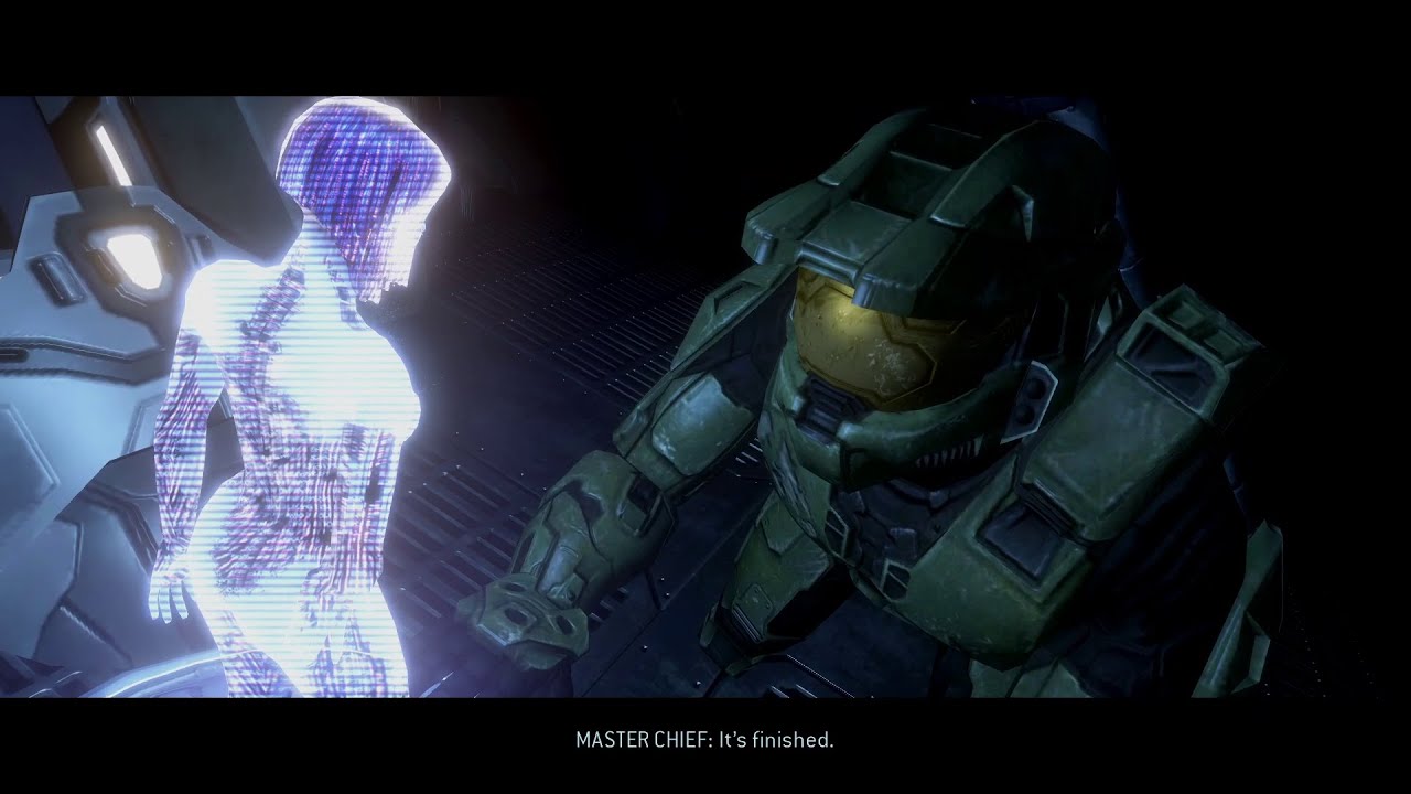 HALO MCC HALO 3 CAMPAIGN MISSION EPILOGUE - YouTube
