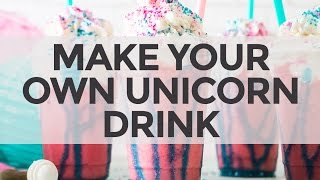Unicorn Frappuccino Drink Recipe | Starbucks Copycat