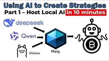 Install Ollama, Deepseek, Qwen & Msty in 10 Minutes : AI Enhanced Trading Strategy Building - Part 1