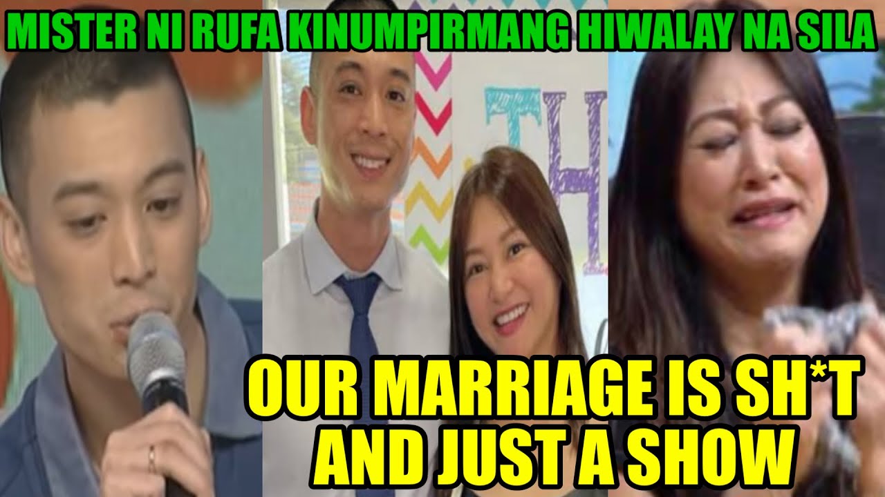 KUMPIRMADO RUFA MAE QUINTO HIWALAY NA SA ASAWA | MISMONG SI TREVOR ANG ...