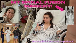 My Spinal Fusion Surgery Vlog!