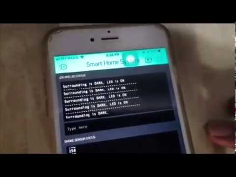 Interactive Pervasive Computing - Smart House System ( Arduino & Blynk )
