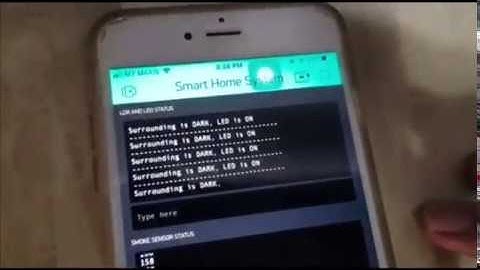 Interactive Pervasive Computing - Smart House System ( Arduino & Blynk )