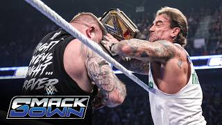FULL MATCH: CM Punk WHAMS Kevin Owens with WWE Title as Sami Zayn retains: SmackDown, Sept. 18, 2026