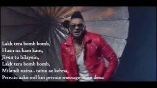 Bomb Bomb Kamal Raja Ft F1rstman Lyrics 1280x720