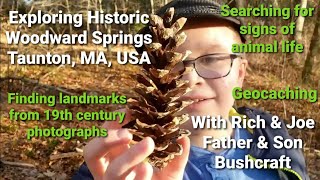 Bushcraft | Woodward Springs | Hiking Adventure | Exploring a Forgotten Park | Taunton History