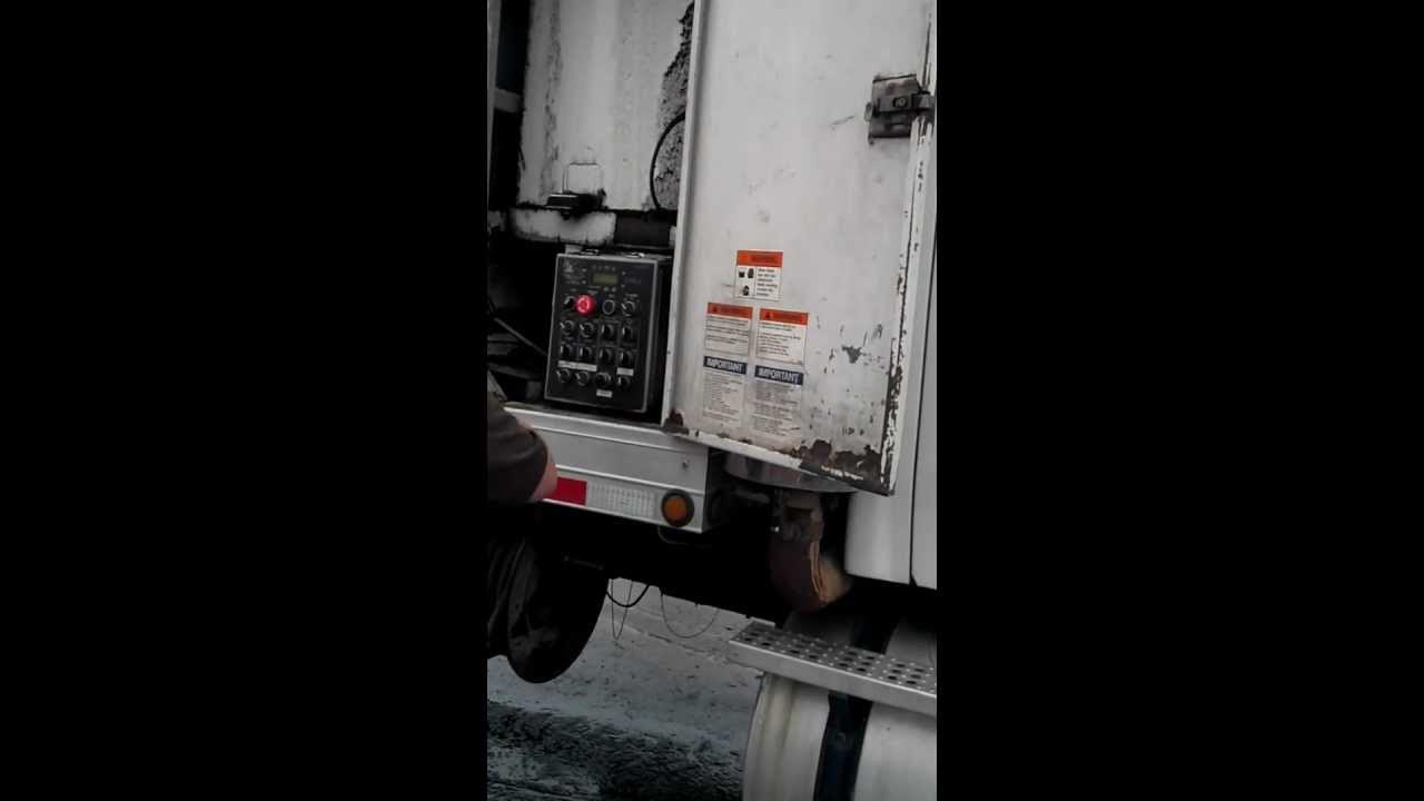 Sterling Truck with Peterson BT40 Mulch Blower YouTube