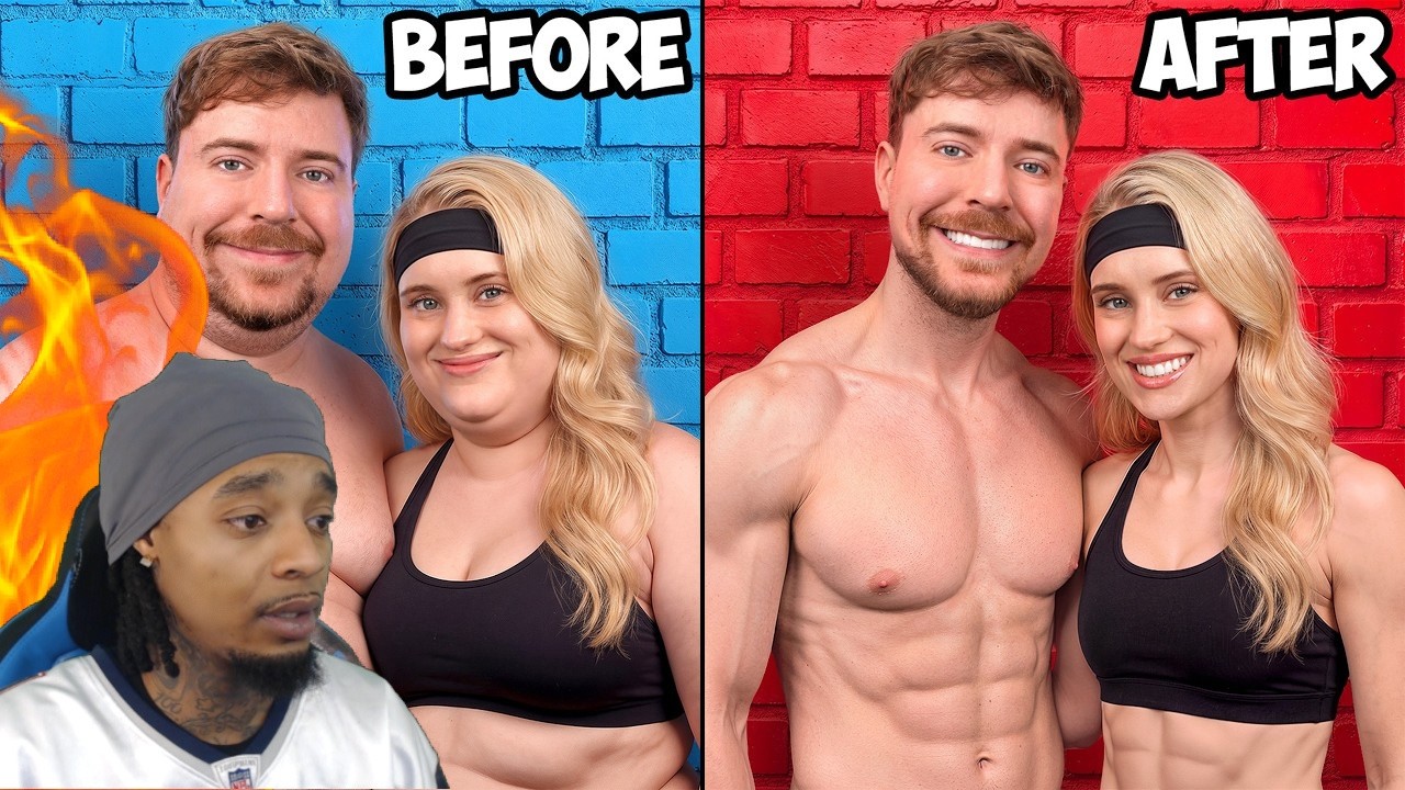FlightReacts To MrBeast Lose 150 Lbs Together, Win $250,000!