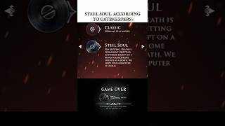 Silksong Steel soul mode according to gatekeepers :