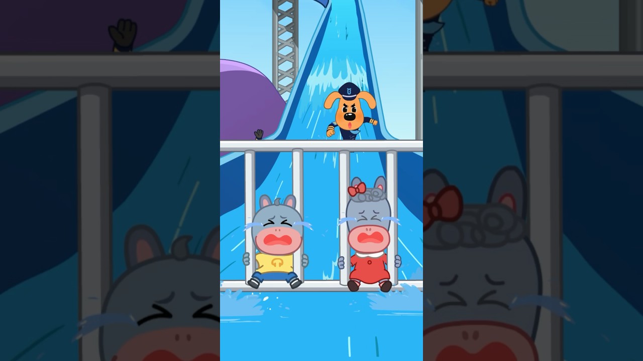 #shorts Help, I'm Stuck! | The best gift for kids - Safety Cartoon #kidscartoon