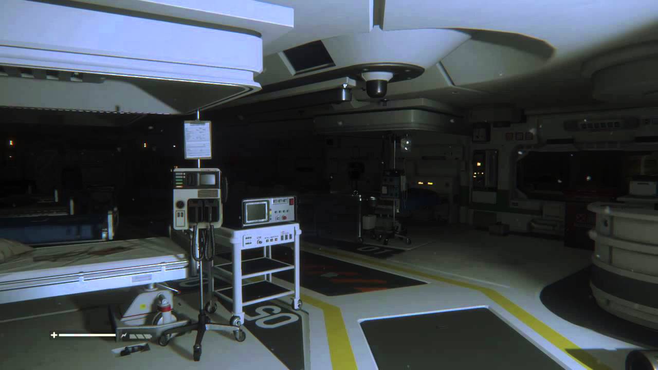 Alien isolation medical bay from aliens movie YouTube