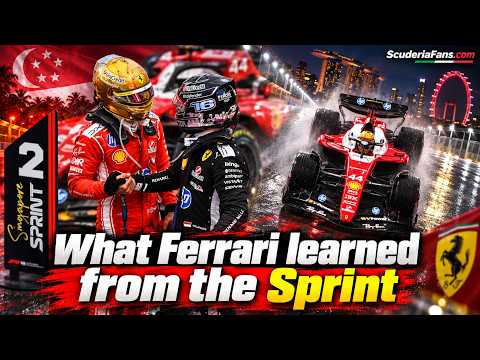 Ferrari’s F1 Singapore Sprint double podium hides a key tyre story