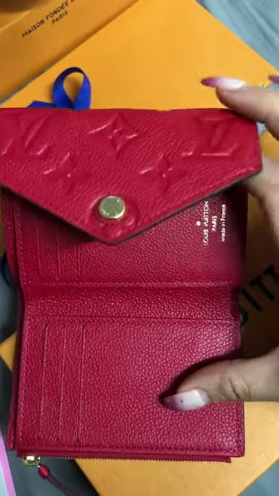 LV Spring 2023 NANOGRAM Rose PINK Victorine Wallet Unboxing COMPARISONS VS  Zoe Leather #luxurypl38 