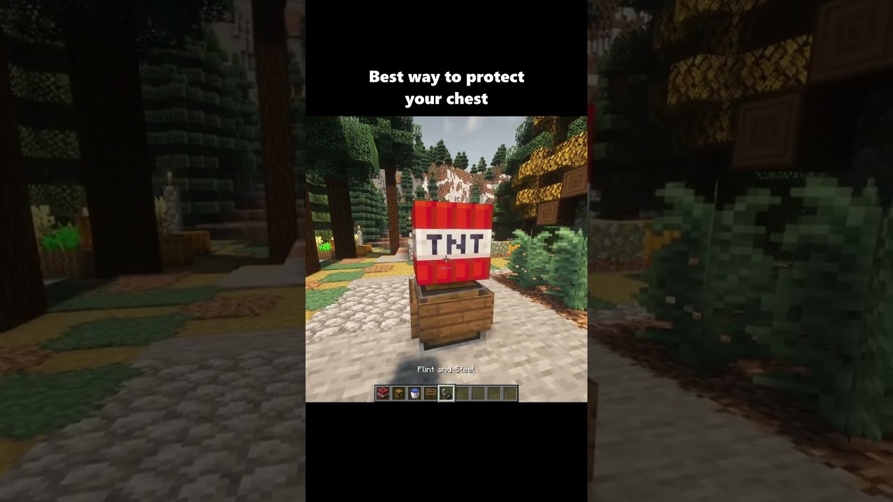 How to Make Your Chest TNT-Proof in Minecraft