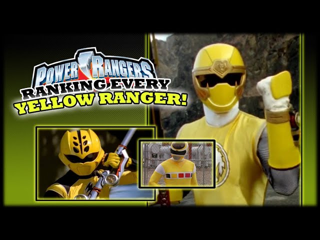 Every Yellow Power Ranger Ranked