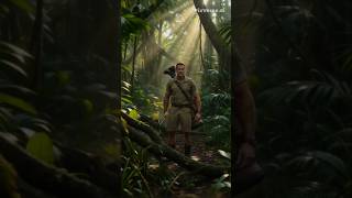 man vs 1000 crocodiles and the mystery girl !! #survival #adventure #jungle #alien