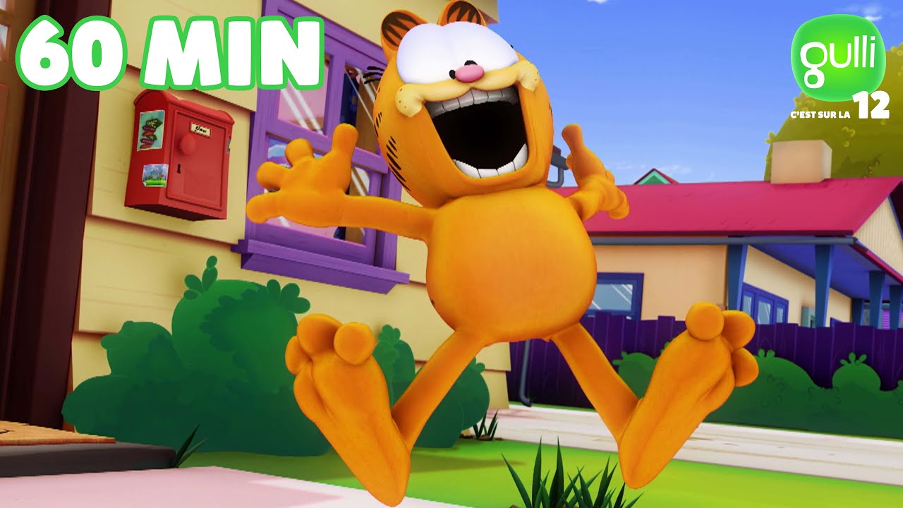 GARFIELD a peur des CHATS ?? 😱🐈🐈‍⬛ (Compilation d'épisodes en entier ...
