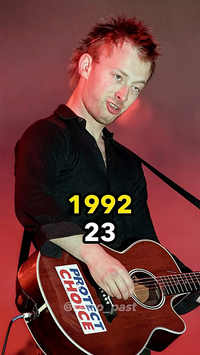 Radiohead (1992) #radiohead #nostalgic #hollywood #creep #thomyorke #jonnygreenwood #modernrock