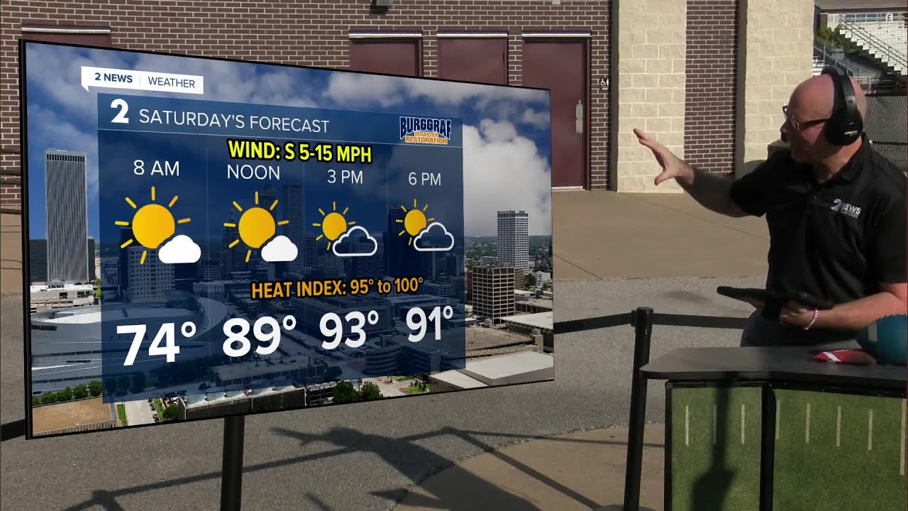 A hot weekend ahead - YouTube