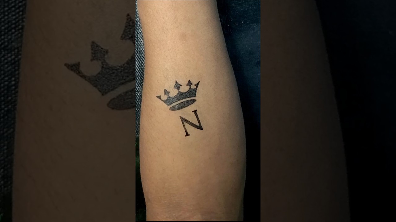 N tattoo ❤️❤️ 