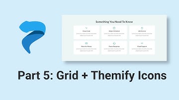 Plenti Bigspring: Part 5 (Grid Component + Themify Icons)