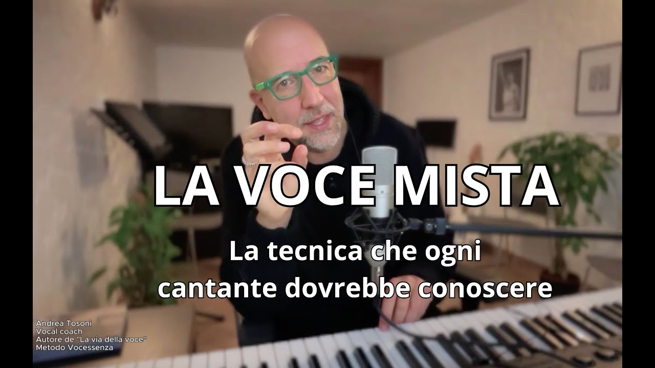 La voce mista, la mixed voice, il MIX per un CANTO FACILE. Qui la ricetta innata (e sconosciuta)!