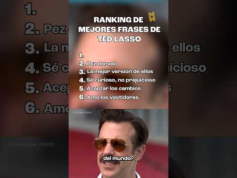 MEJORES FRASES de 'TED LASSO' #tedlasso