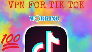 VPN  FOR TIK TOK  100 WOTKING ||ALPHA KIRAN screenshot 3