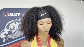 Vashti Cunningham Wins 2025 USATF High Jump Title; 17th Title in Career [Interview]