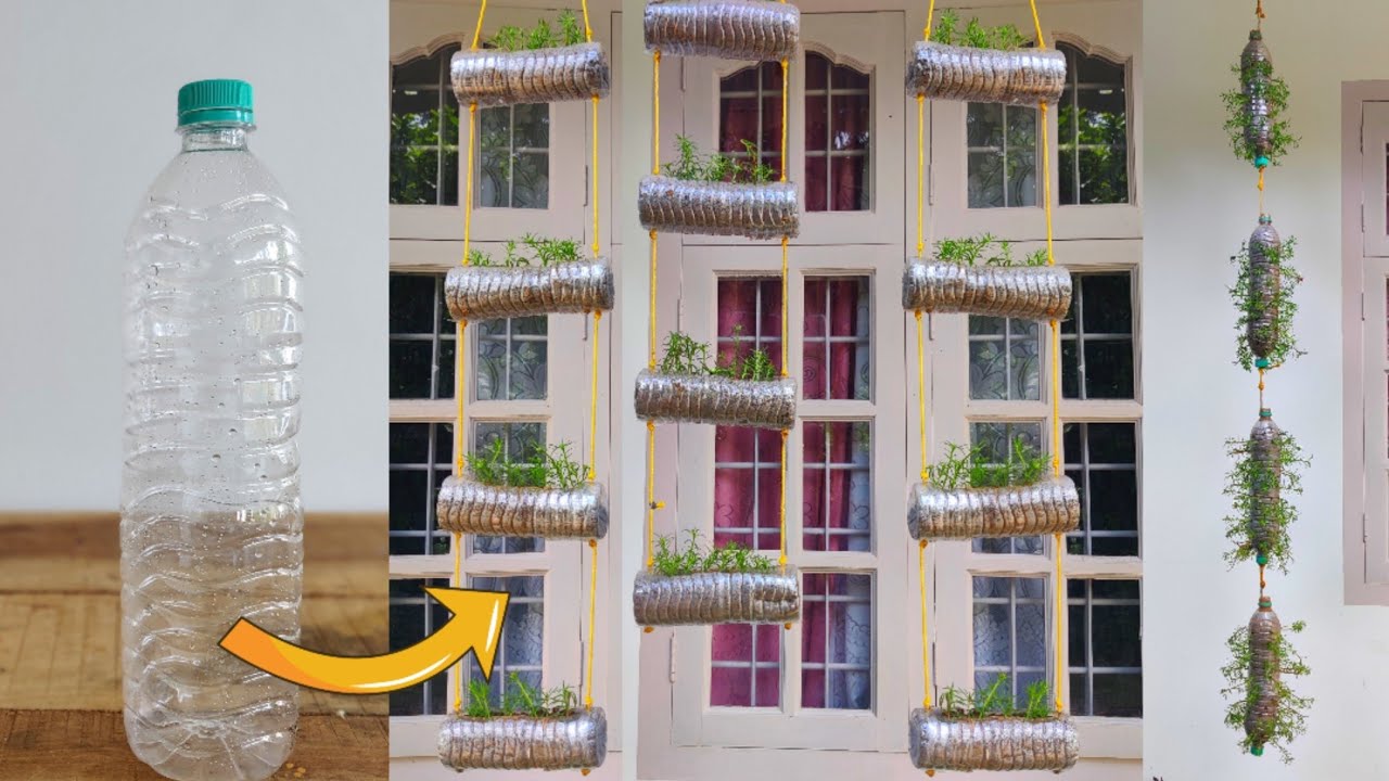 Hanging plant ideas How to make modern vertical garden hanging