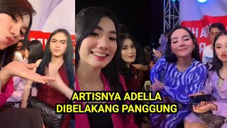 LUSYABA JELITA,LALA WIDI,ARLIDA PUTRI DIBELAKANG PANGGUNG ADELLA