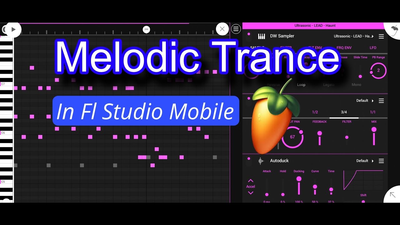 Melodic Trance in Fl studio mobile 