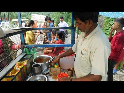 Dharane B.P Memorial Aloo Nimki Chatpate bhuja & Pani puri / local street fast food dharan Nepal