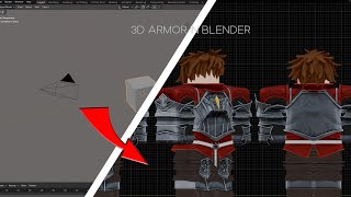 3D SPEED MODELING & TEXTURING | KNIGHT ARMOR | ROBLOX