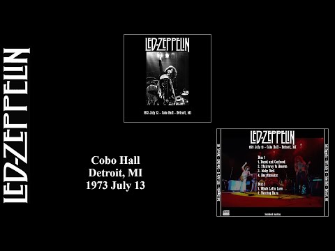 Led Zeppelin - 1973 July 13 - Cobo Hall - Detroit, MI (SBD) - YouTube