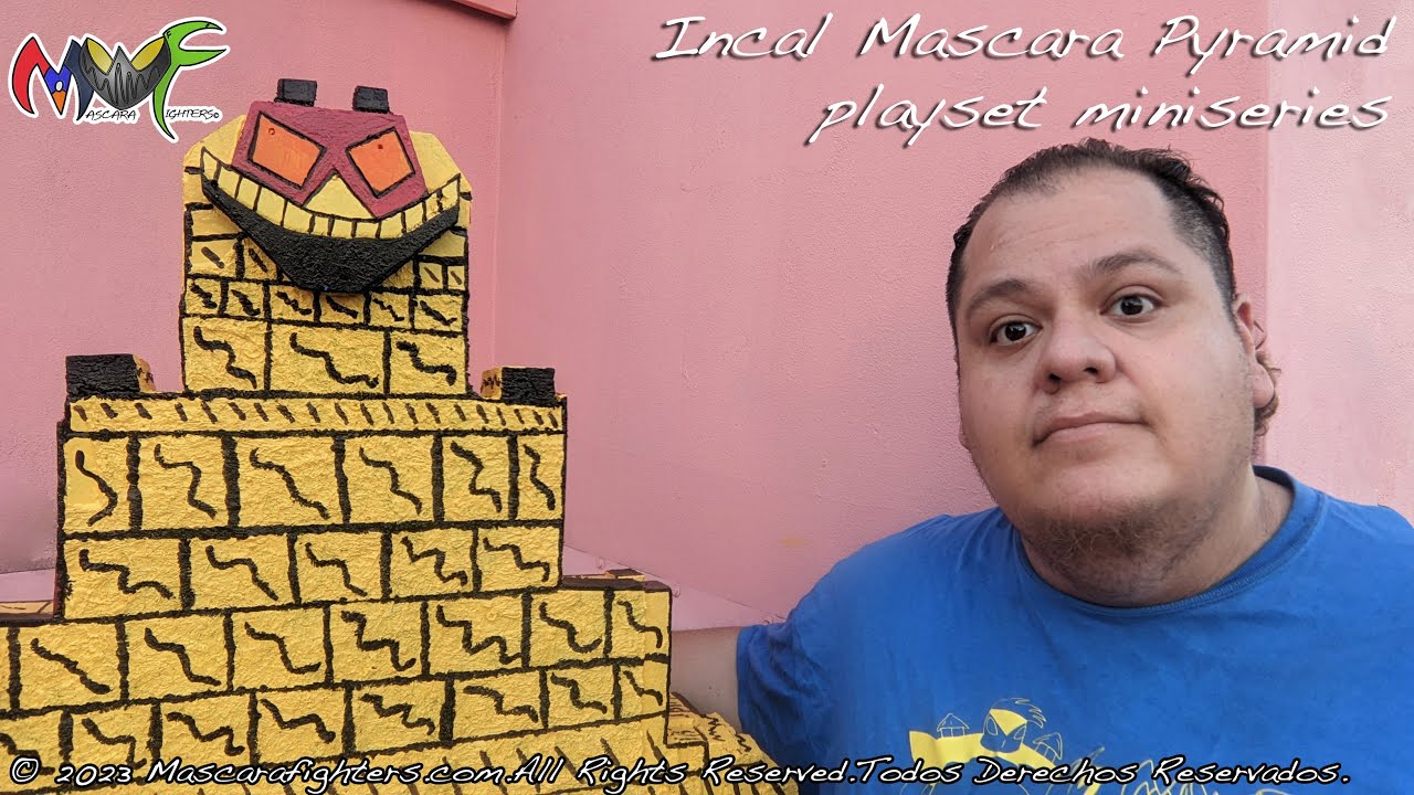 Incal Mascara Pyramid model Part 12 - YouTube