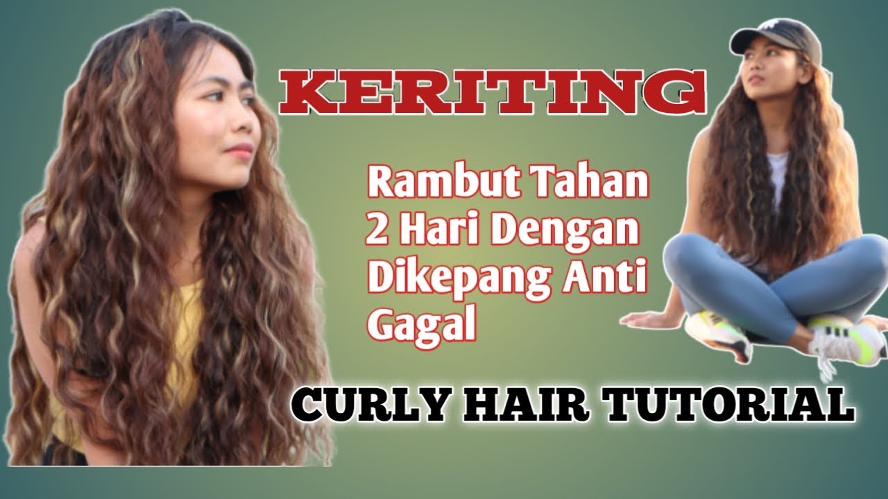 Cara Mengeriting Rambut Dengan Dikepang