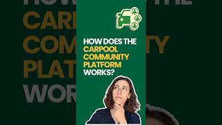 How does the Carpool Community Platform Works