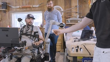 Barrow Patient Controls Robotic Arm with Thought in CONVOY Study